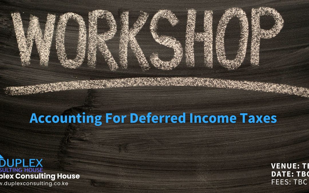 Accounting For Deferred Income Taxes